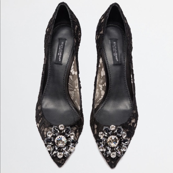 dolce gabbana shoes black